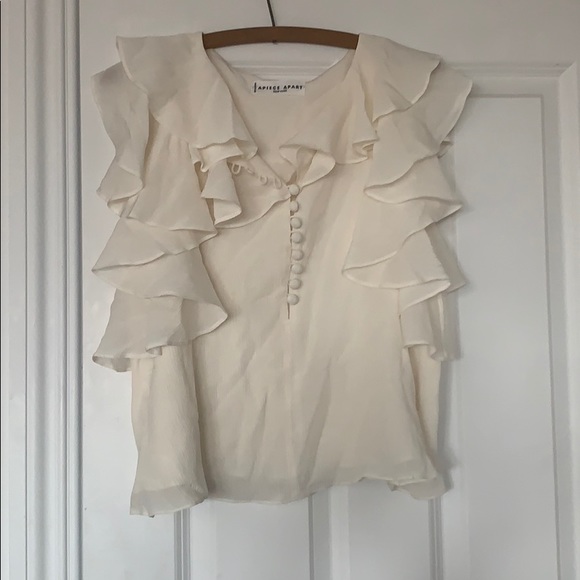 Apiece Apart Ruffle Blouse - Picture 3 of 4